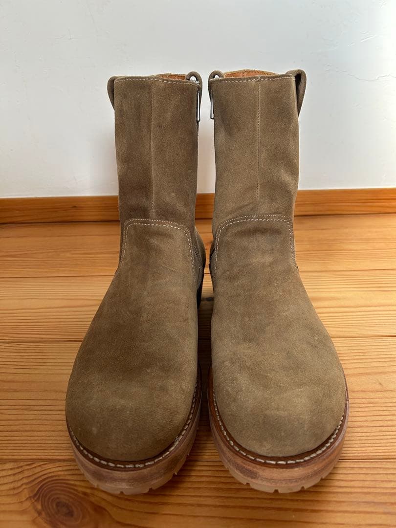 靴 nonnative23AW WORKER ZIP UP BOOTS 7.5