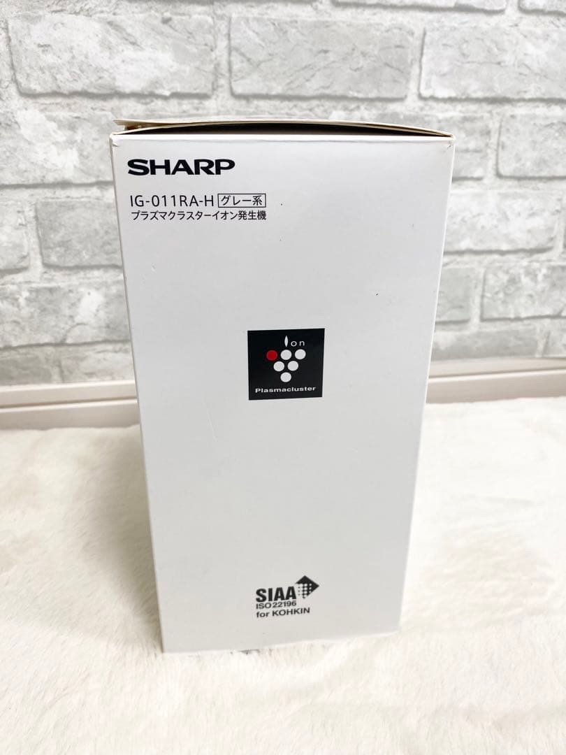 SHARP IG-011RA-H プラズマクラスター空気清浄機電気 未使用品