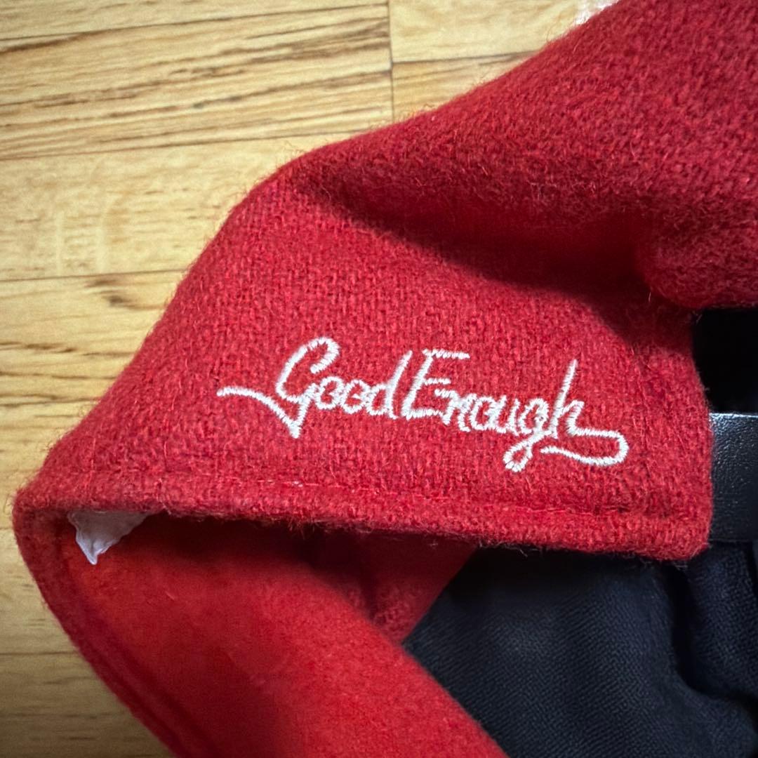 GOOD ENOUGH 初期　フェルト　グッドイナフ　ウールキャップ　レッド