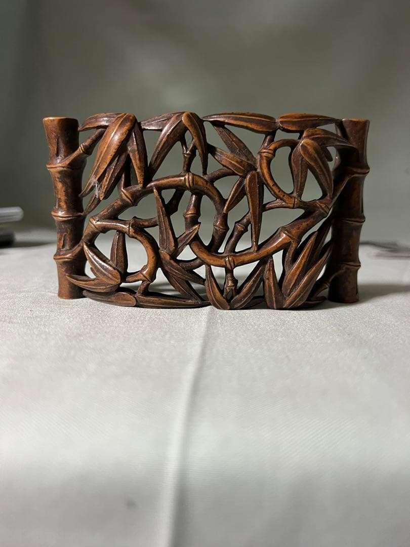 木製 墨置 細工