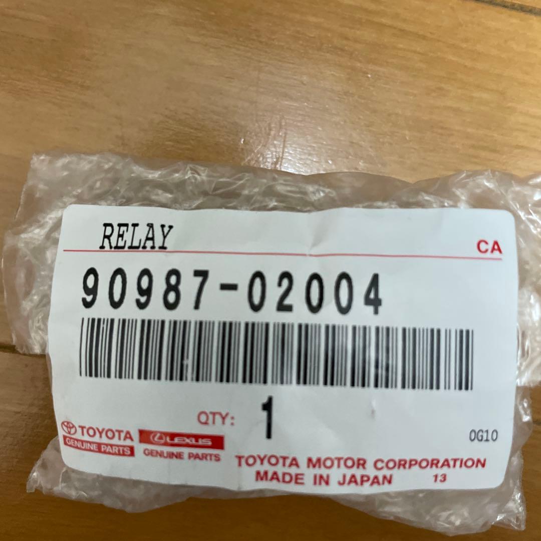 TOYOTA リレー　AE86等旧車用