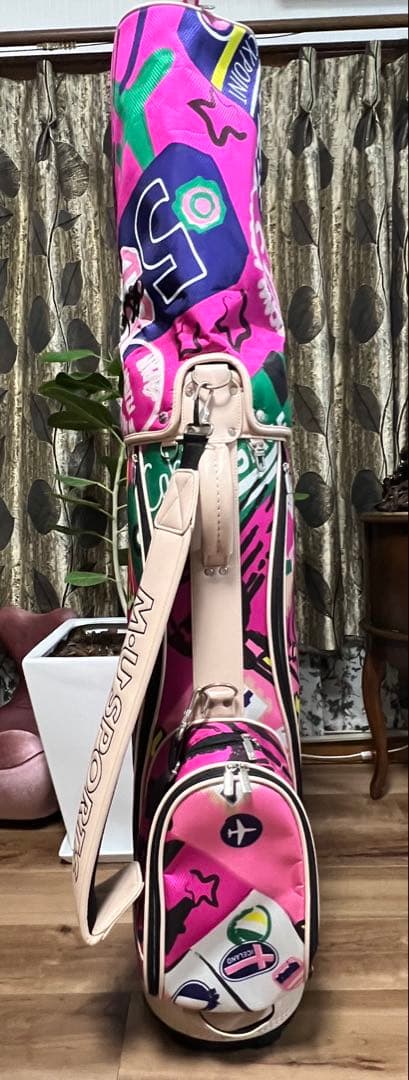 最終値下げ MU SPORTS キャディバッグ & ボストンバッグ セット