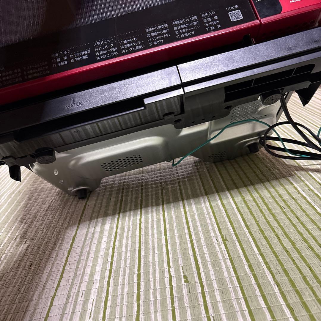 日立 過熱水蒸気オーブンレンジ ヘルシーシェフ MRO-S7A R レッド　料理