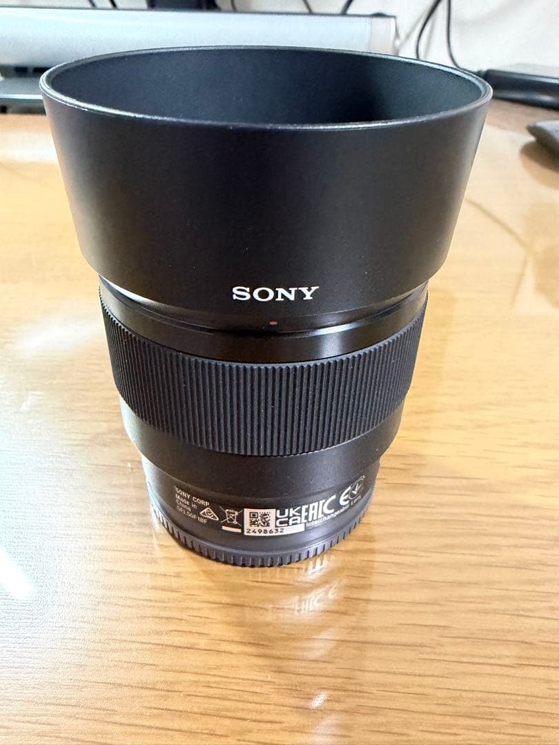 【美品・レンズフィルター付】SONY FE 50mm F1.8 Eマウントレンズ
