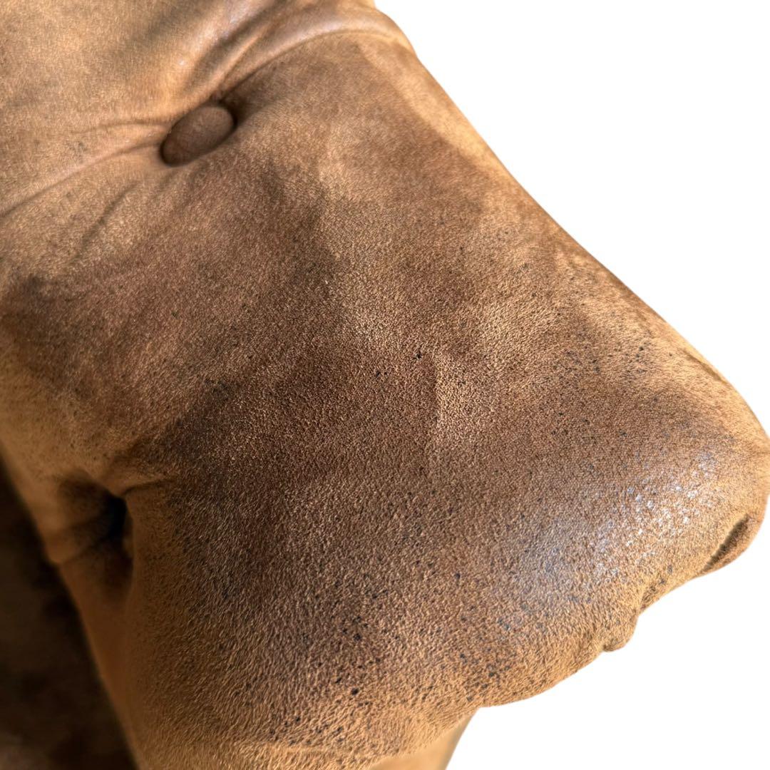 HR641 VINCENT コンパクトチェスターフィールド シングルソファ