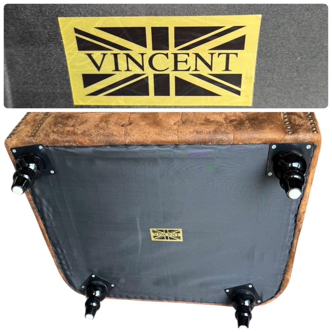 HR641 VINCENT コンパクトチェスターフィールド シングルソファ