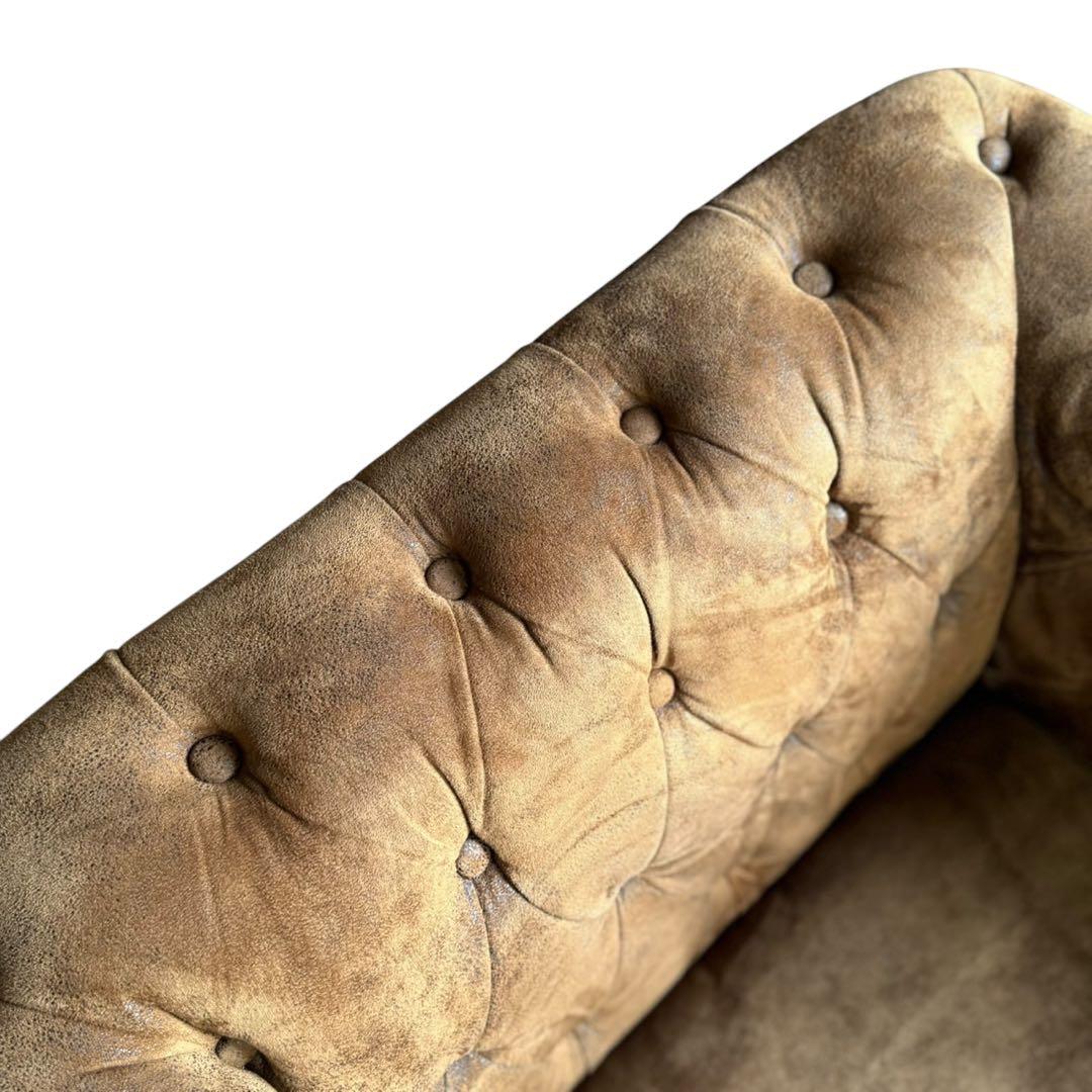 HR641 VINCENT コンパクトチェスターフィールド シングルソファ