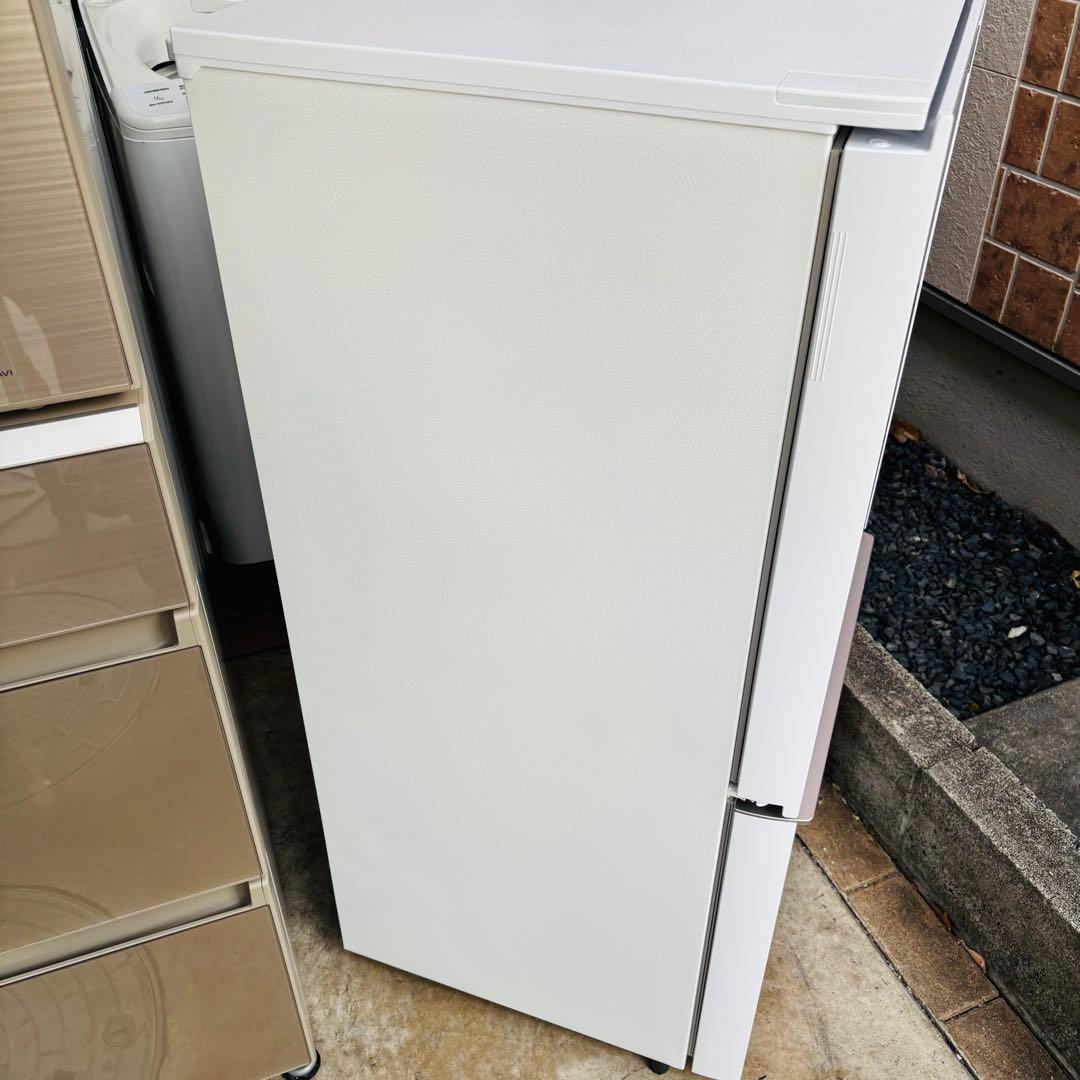 SHARP 137L 冷凍冷蔵庫 SJ-GD14E-W◇2019年製