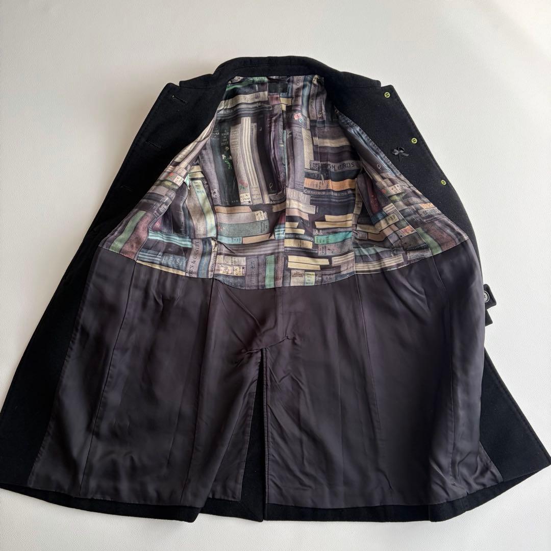 ポールスミス　アンゴラウール　ステンカラーコート　ロング　大きいサイズ　XL