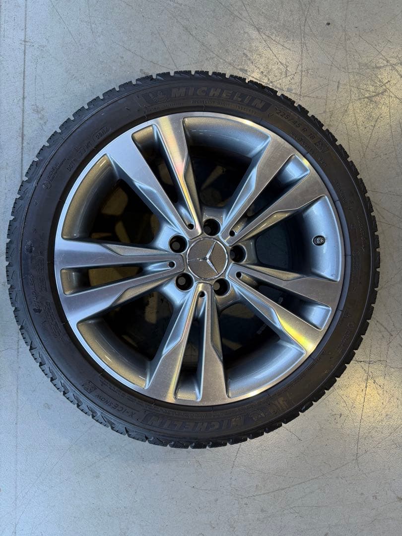 m*m様 ベンツC220d スタッドレスタイヤホイールセット