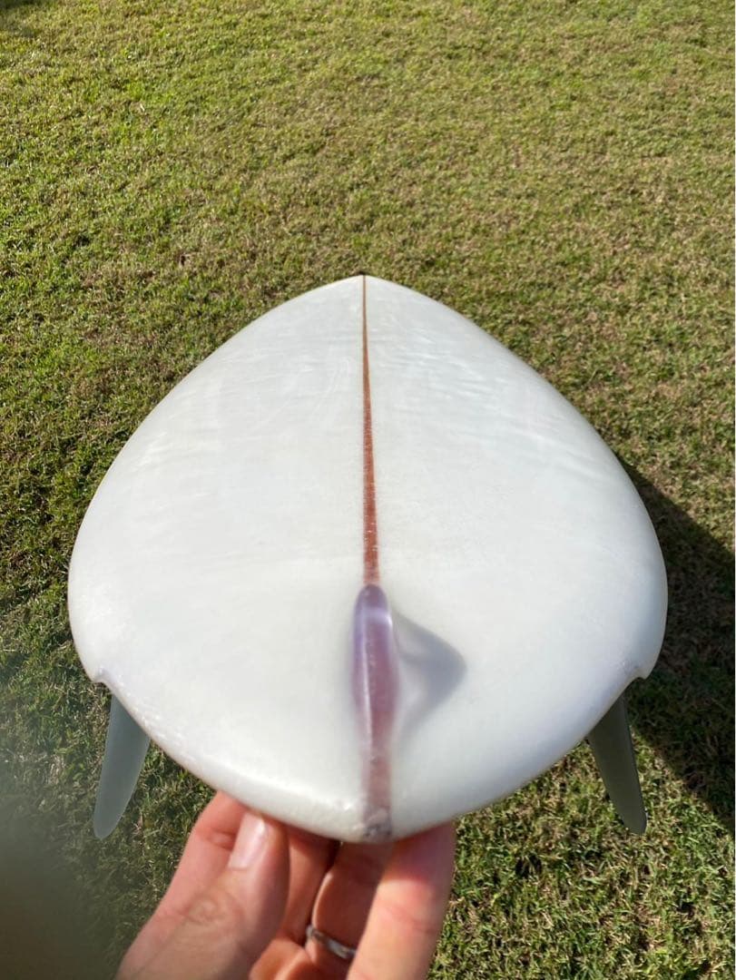 【美品】サーフボード 6’6” Twin Fin ミッドレングス ボード