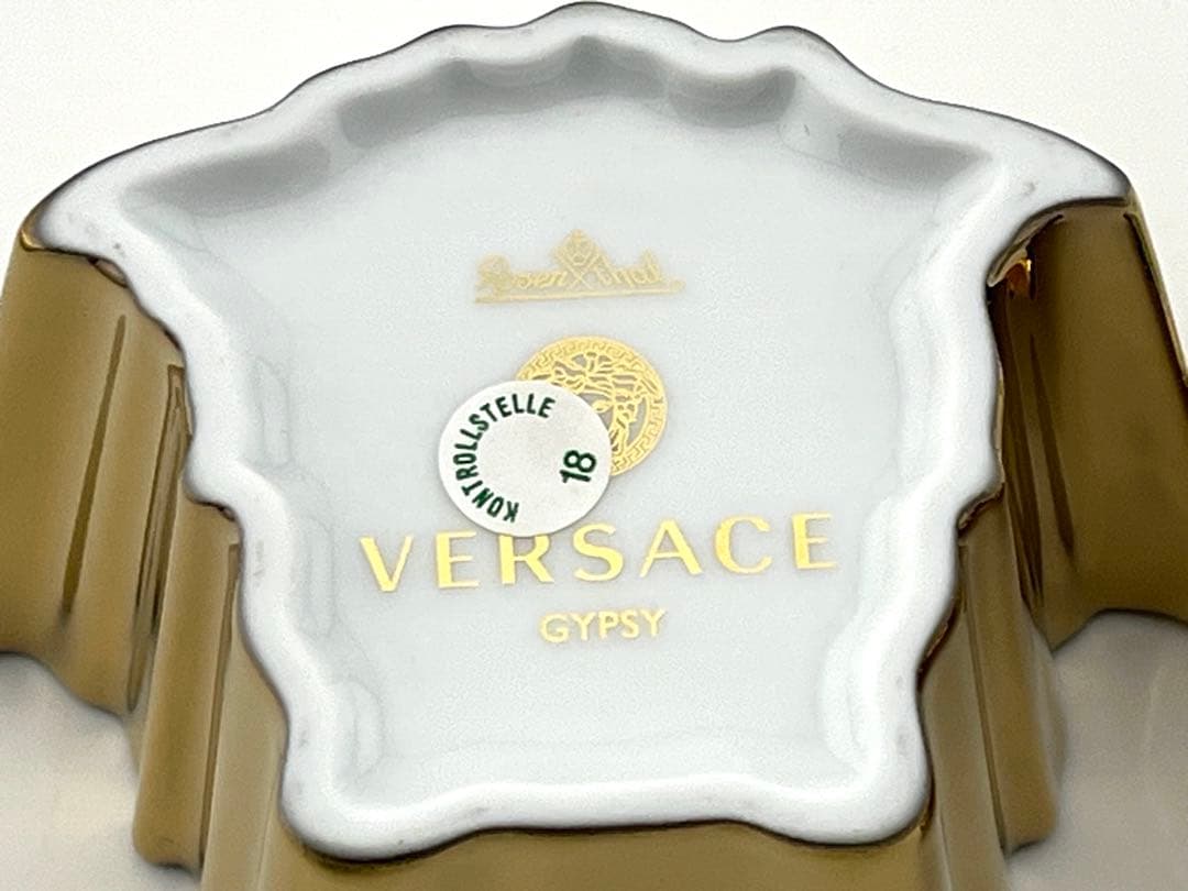 f142 美品　希少　ヴェルサーチ×ローゼンタール　コラボ　メデューサ　オブジェ