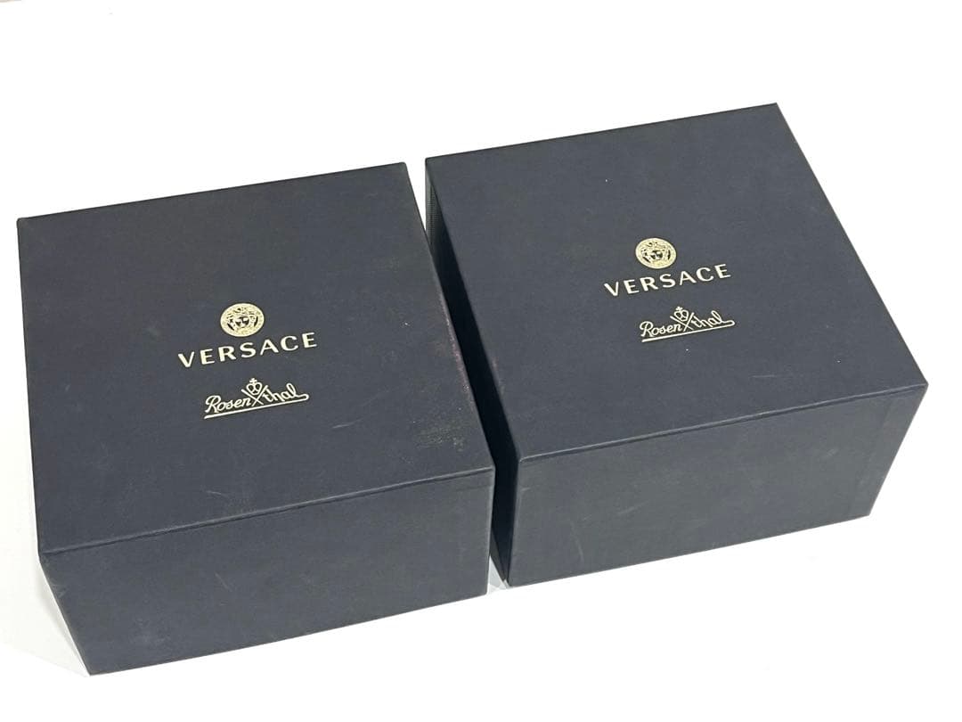 f142 美品　希少　ヴェルサーチ×ローゼンタール　コラボ　メデューサ　オブジェ