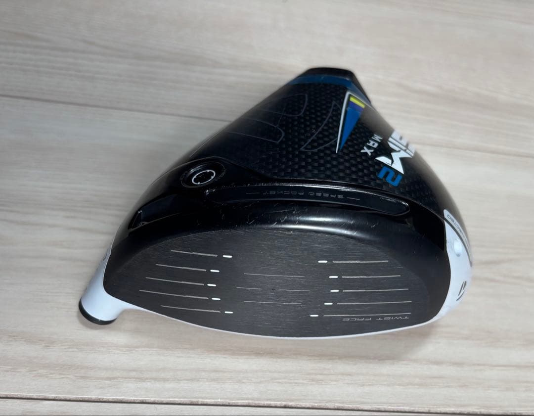 名器 テーラーメイド ドライバー SIM2MAX 9.0度 ヘッドカバー付