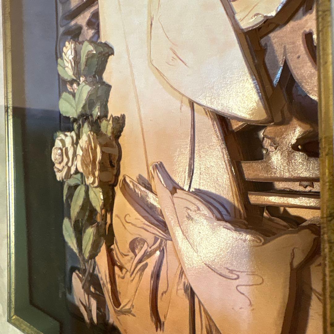 ミュシャのシャドーボックス