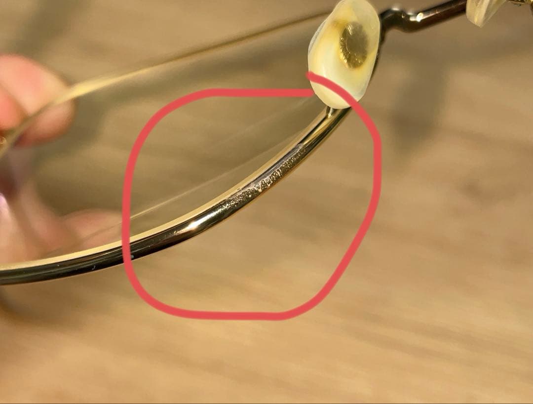 GUCCI サングラス　スクエアフレームメタルサングラス