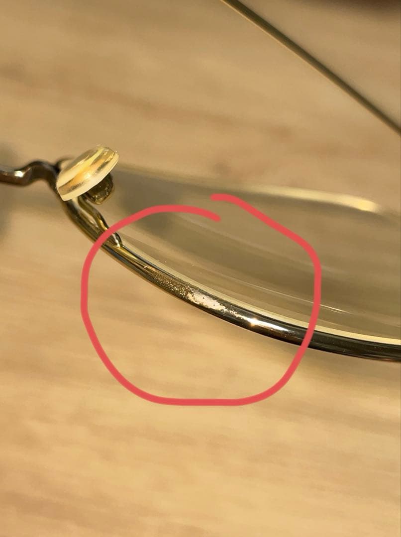 GUCCI サングラス　スクエアフレームメタルサングラス