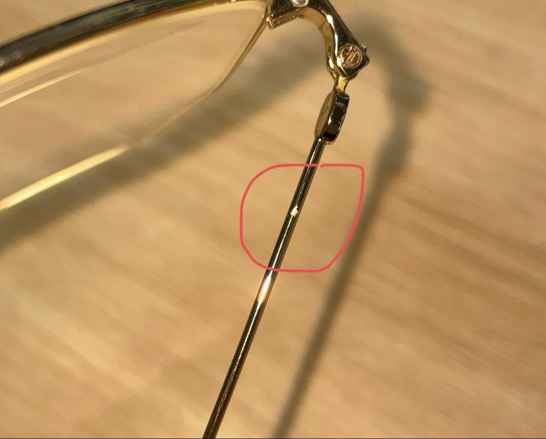 GUCCI サングラス　スクエアフレームメタルサングラス