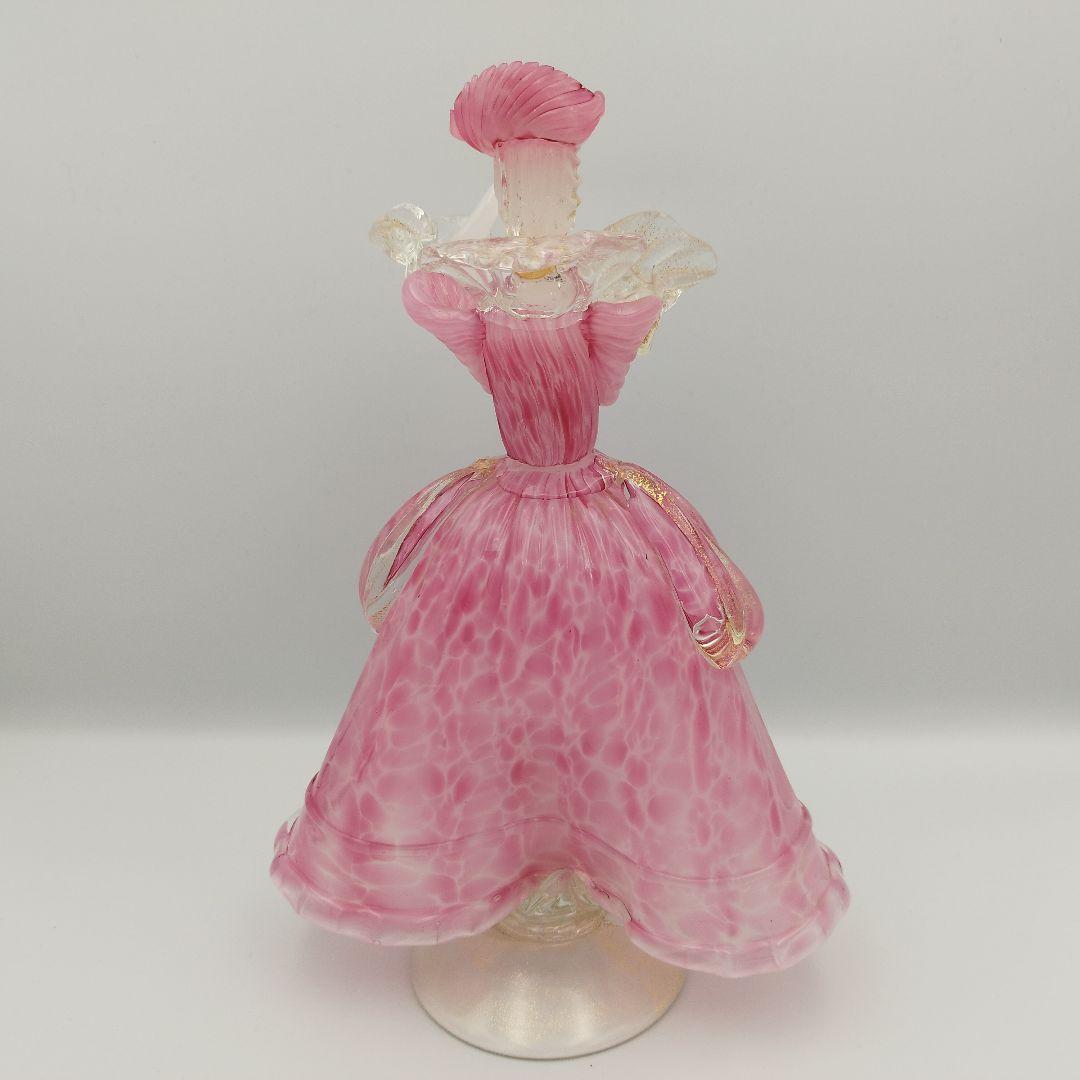 【希少】ベネチアングラス ムラーノ 大型フィギュリン 高さ29.5cm