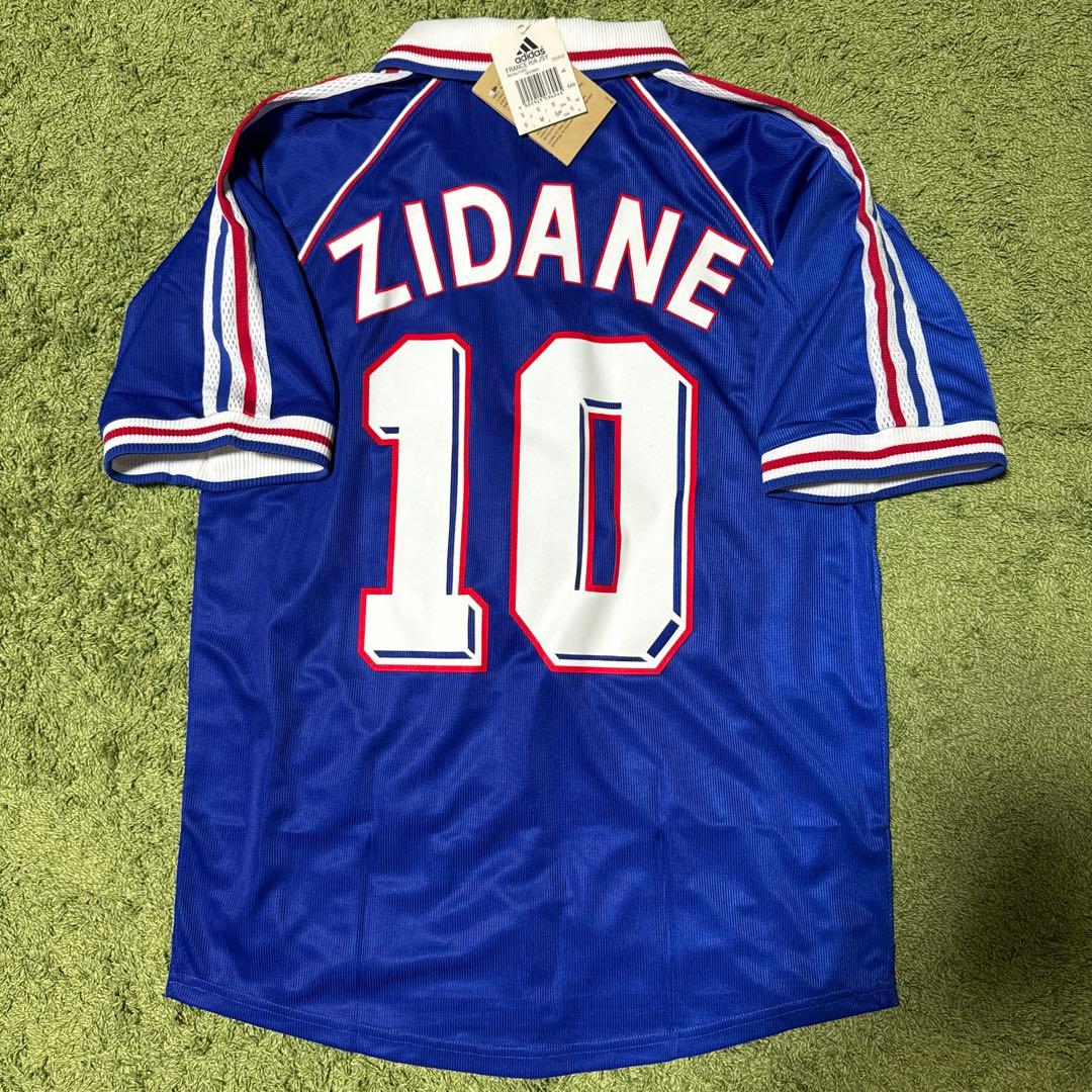 1998年　フランス代表　W杯決勝仕様　ジダン　ユニフォーム