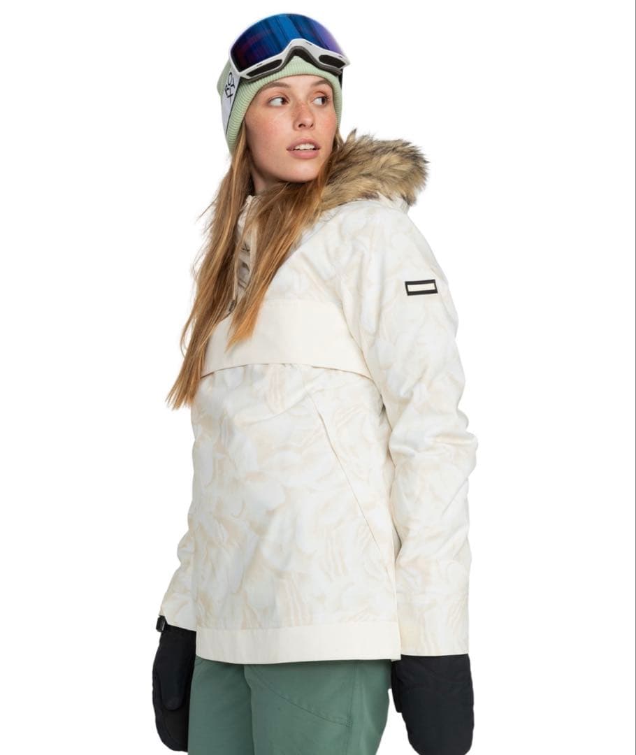 ROXY スノーボード ウェア ホワイト スキー アノラックジャケット