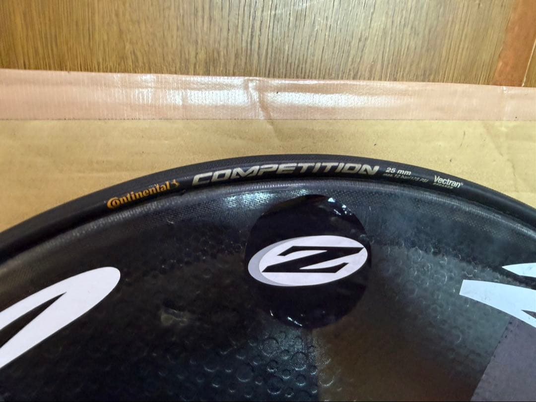 ZIPP カーボンホイール チューブラー ディスクホイール シマノ リアのみ