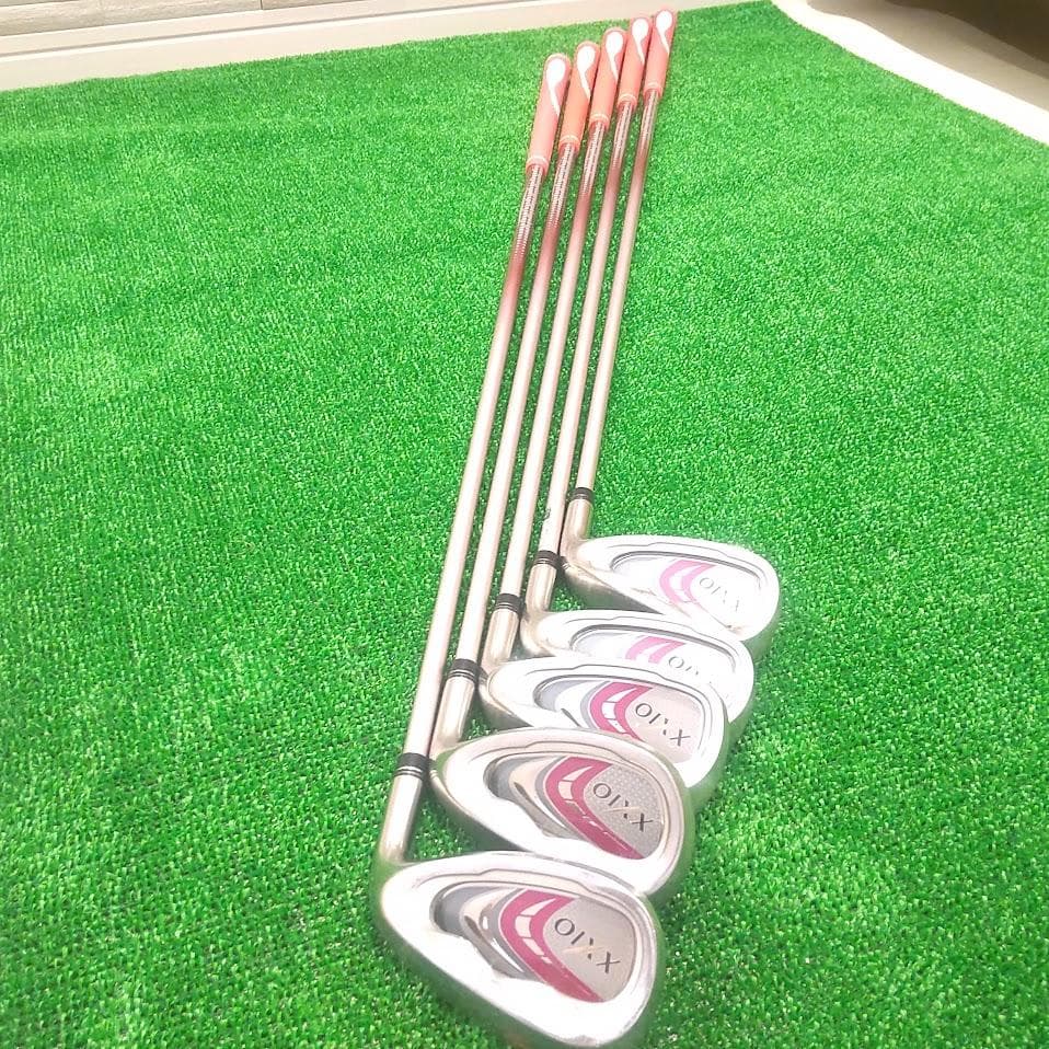 ゼクシオ9 MP900 レディース アイアンセット FLEX L 5本セット