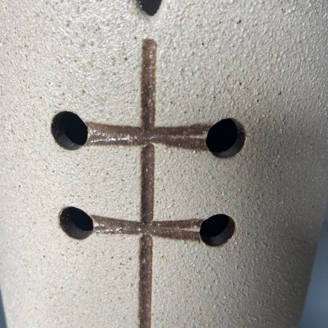 信楽焼傘立て  結び 高さ４５cm 2447