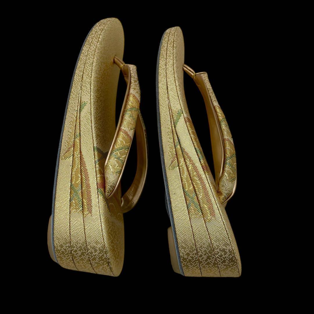 こぱとん2点おまとめ和装✨和装草履バッグセット 訪問着留袖　芝文　金糸