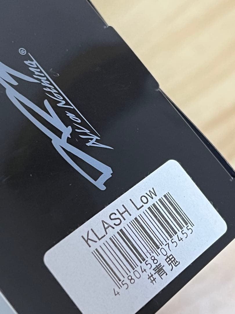 DRT KLASH9 Low 青鬼　新品　未使用　希少品