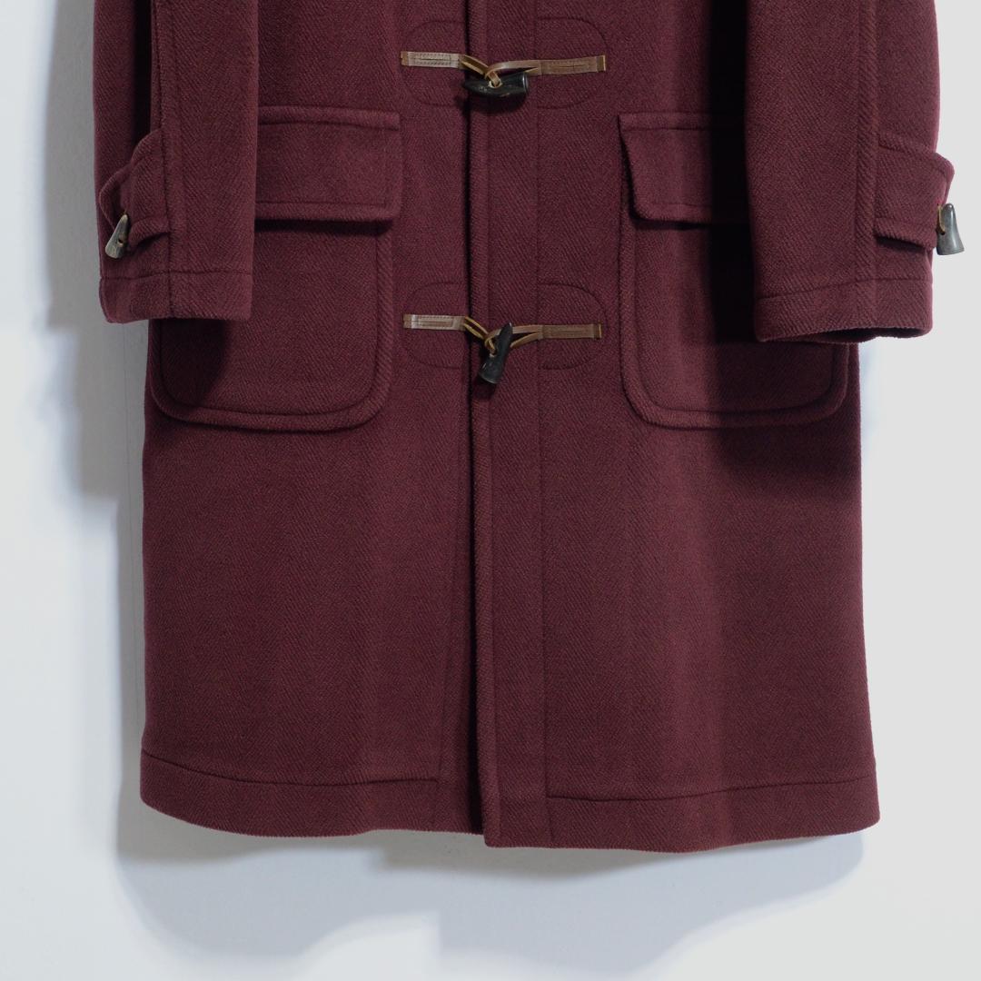 超極上品 旧タグ グレンフェル ダッフルコート ムーアブルック ワイン サイズM