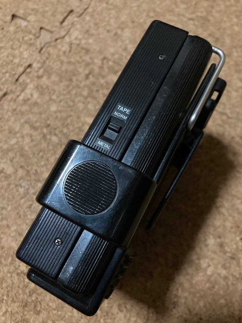 ジャンク　SONY WM-2　WALKMAN2 ブラック　カセットウォークマン2