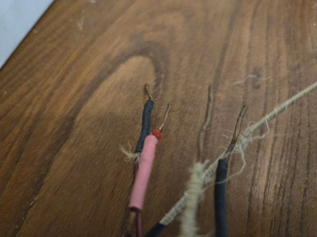 WesternElectric16GA単線ブラックエナメル SPケーブル+おまけ