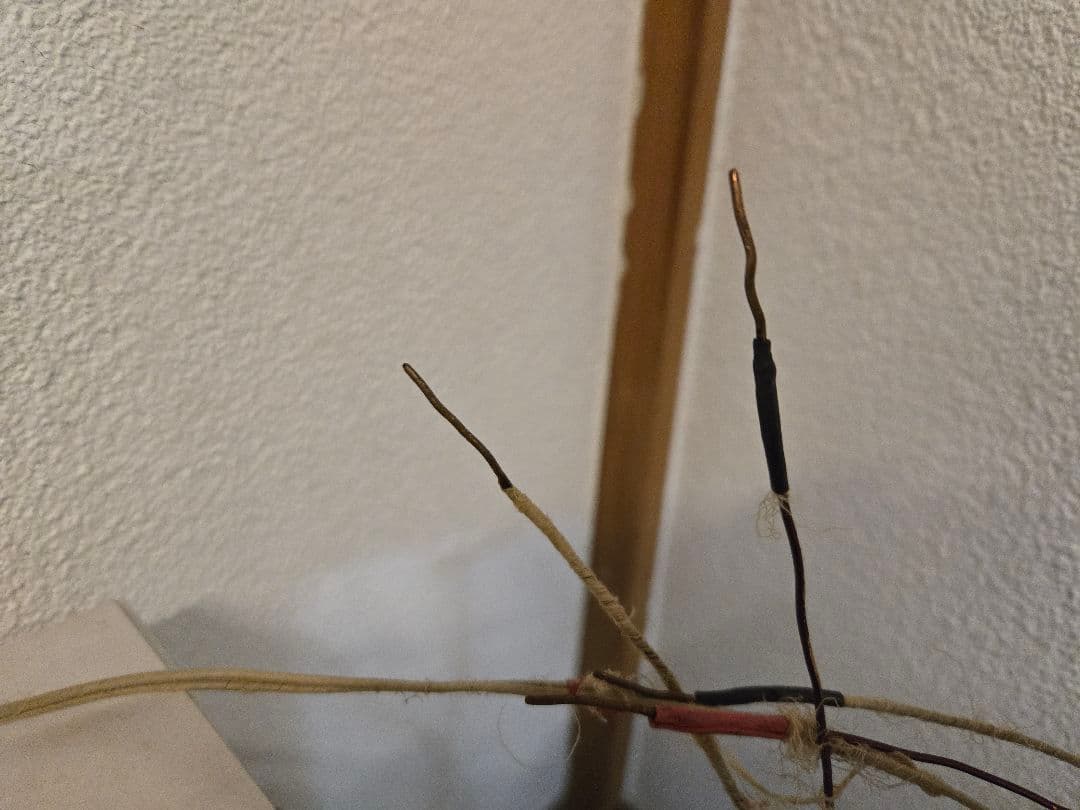 WesternElectric16GA単線ブラックエナメル SPケーブル+おまけ