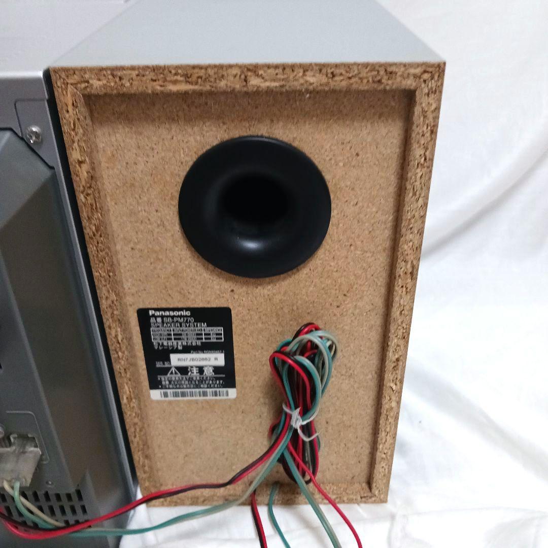★動作確認済 Panasonic パナソニック ミニコンポ SA-PM770SD