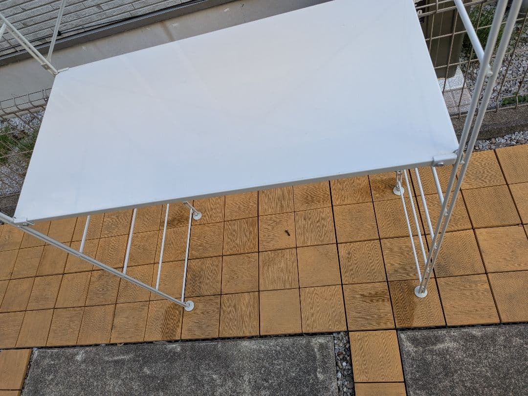 MUJI　無印良品　 スチールラック メタルシェルフ　ライトグレー　バスケット