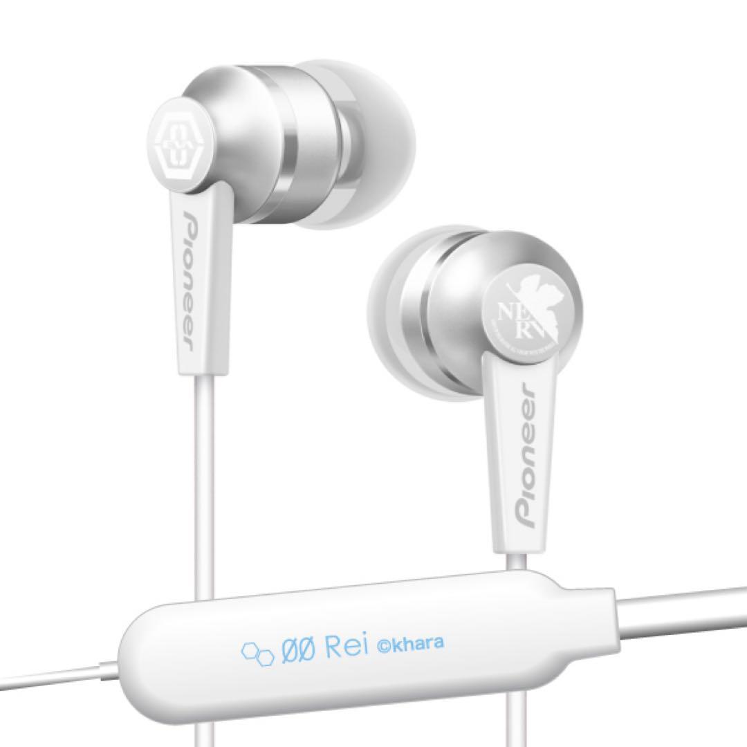 【新品】エヴァ×パイオニア コラボイヤフォン SE-C7BT EVA レイモデル