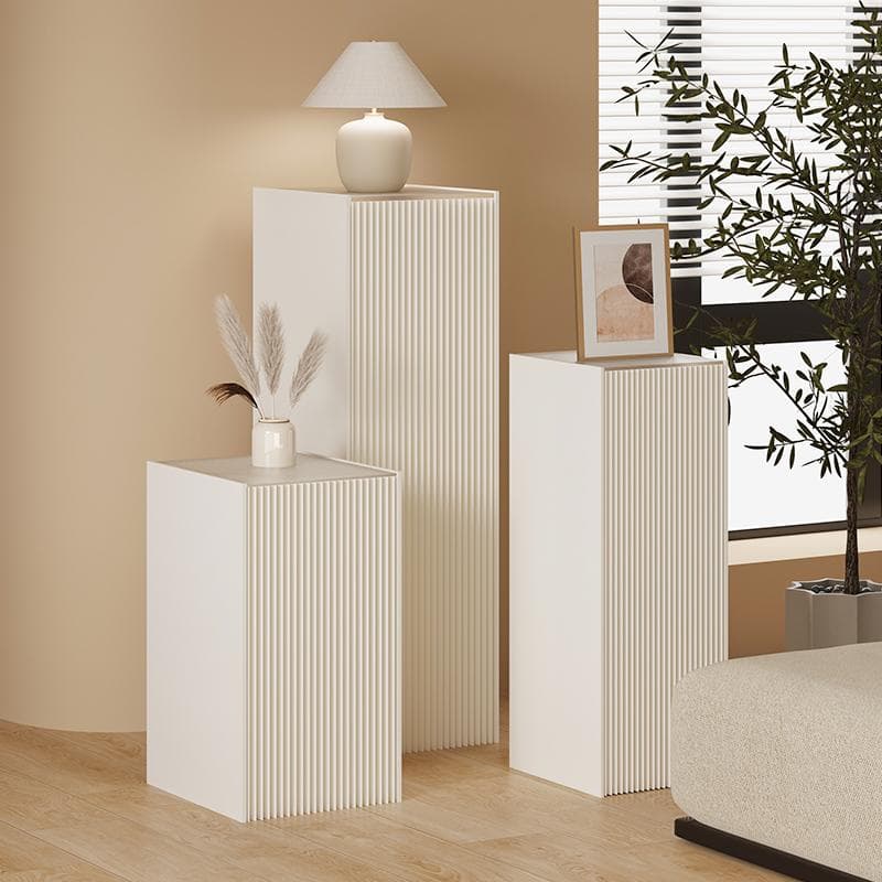 ディスプレイスタンド高さ118㎝長さ30㎝展示台 陳列台組立不要 展示会イベント