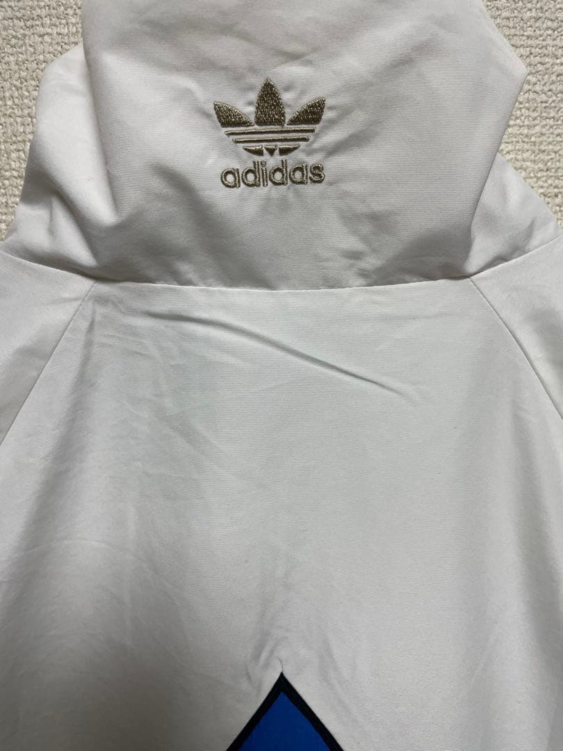 ★上下セット★ アディダスオリジナルス ナイロンジャケット・パンツ デカロゴ