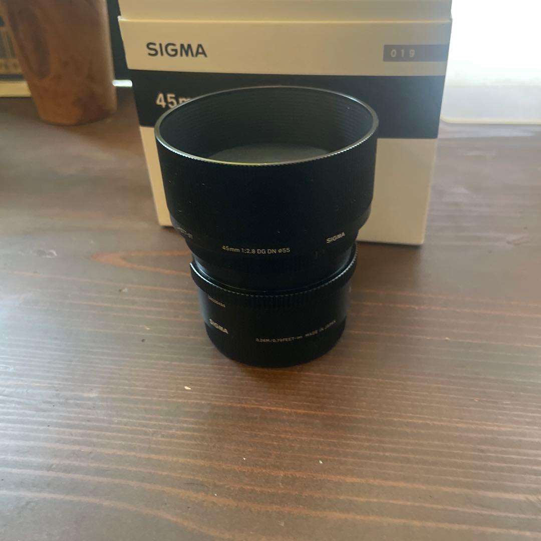 シグマ45mm F2.8DG DNレンズ
