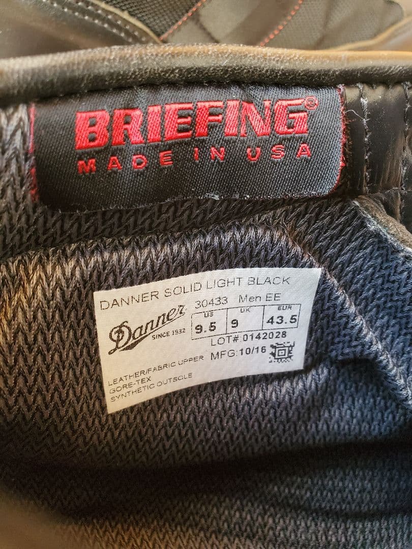 y*X様 2/1(日)をもって出品終了・完全処分　DANNER × BRIEFI