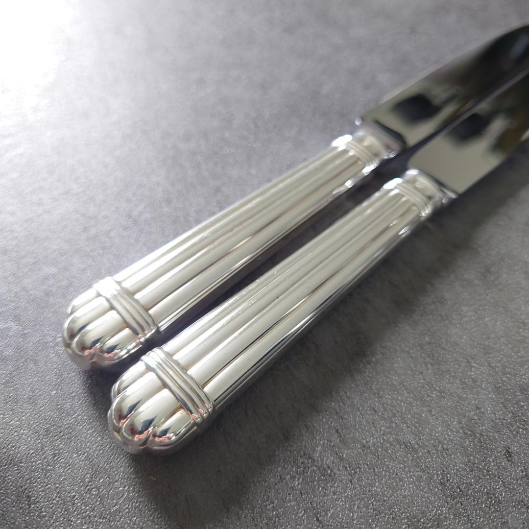 希少 極美品 クリストフル アリア デザートナイフ 未開封含む 6点