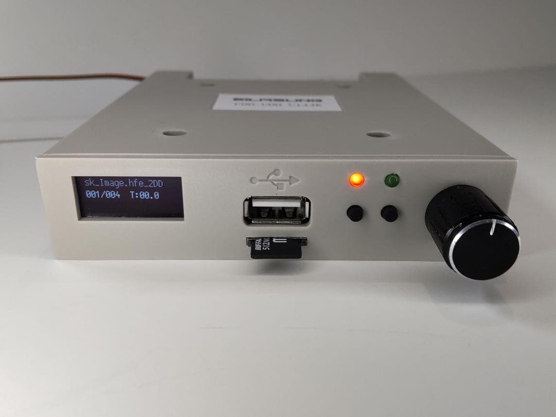 高機能MicroSD版フロッピードライブエミュレーター GOTEK同等品