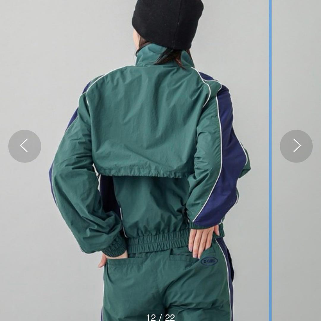 X-girl エックスガール 3WAY BICOLOR JACKET