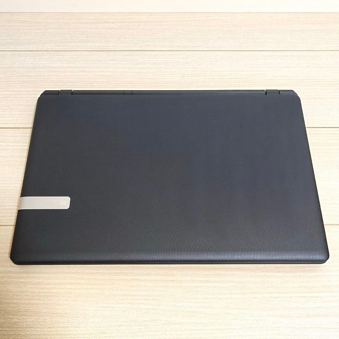 【美品】GateWay ゲートウェイ オフィス ノートパソコン 黒 Z5WGM