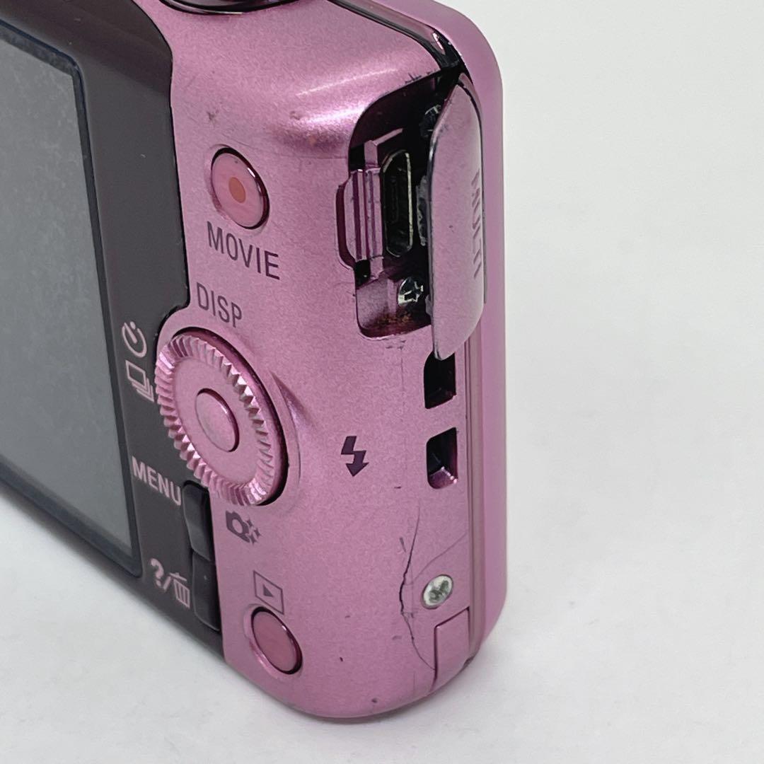 SONY ソニー　コンパクトデジタルカメラ　DSC-WX220 ピンク