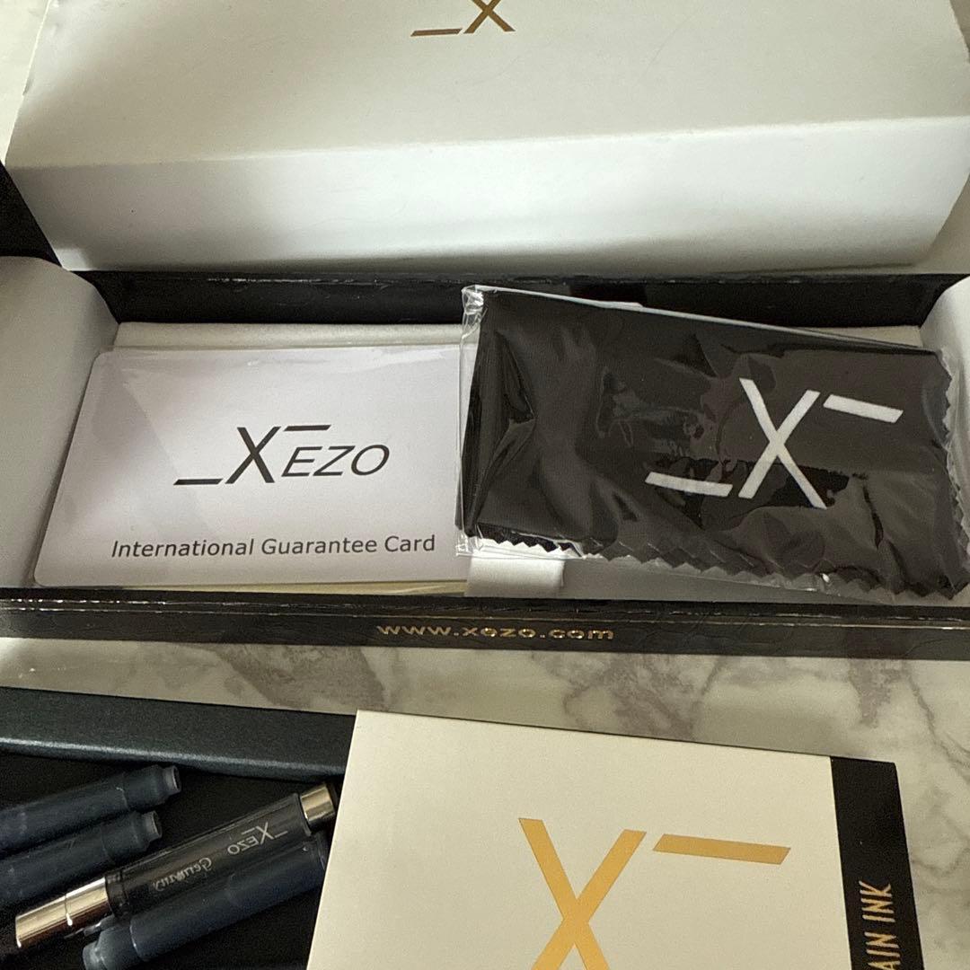 XEZO 万年筆 ディープブルー 未使用品
