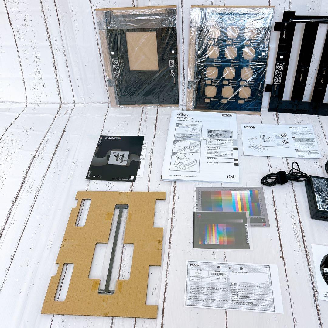 【動作良好】エプソン A4フォト グラフィックスキャナー GT-X980