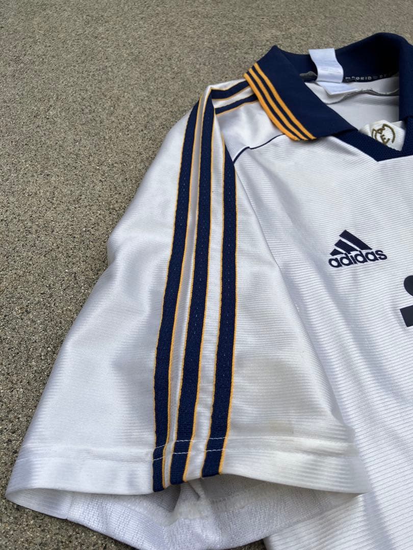 【新品未使用希少】アディダスxレアルマドリード 00/02ホームユニフォーム L