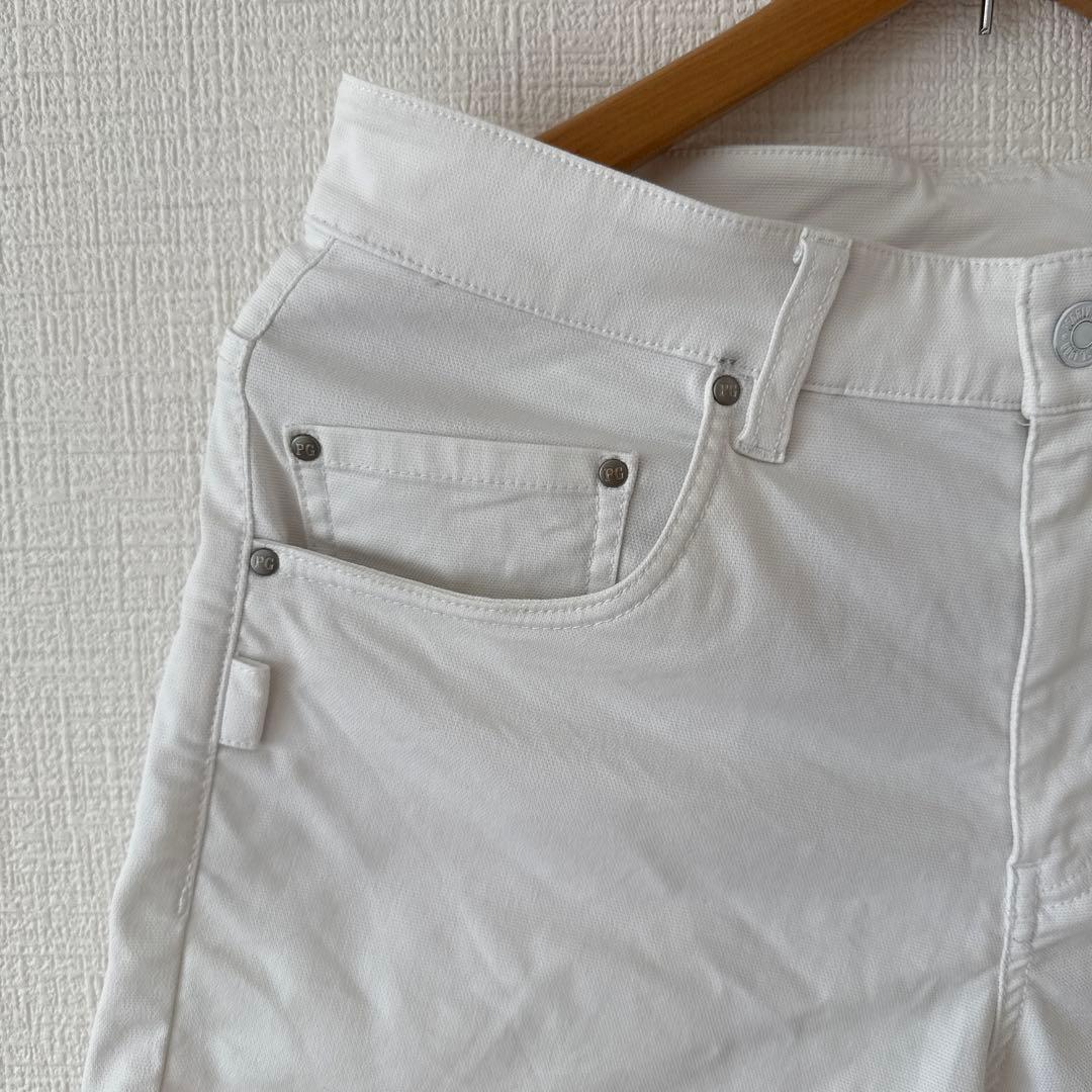 パーリーゲイツ　ハーフパンツ　短パン　白　ホワイト　3 S